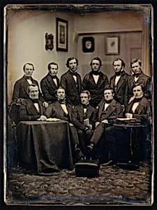 [Boston Lawyers or Clergymen (?)] by Albert Sands Southworth|Josiah Johnson Hawes|Southworth and Hawes