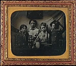 Boys Behind a Science Experiment by Unknown