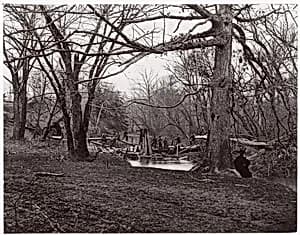 Bull Run. Blackburn's Ford by Timothy H. O'Sullivan|Mathew B. Brady