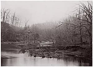 Bull Run. Blackburn's Ford by Timothy H. O'Sullivan|Mathew B. Brady
