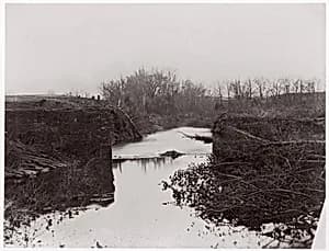 Bull Run. The Stone Bridge by Timothy H. O'Sullivan|George N. Barnard|Mathew B. Brady