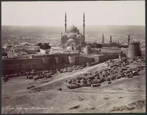 Caire près du Mokkatam