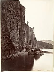 Cape Horn, Columbia River, Oregon by Carleton E. Watkins