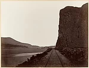 Cape Horn near Celilo by Carleton E. Watkins