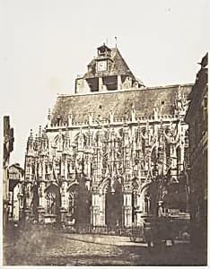 Cathédrale de Louviers, vue générale by Edmond Bacot
