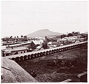 Chattanooga, Tennessee. Government Stable by George N. Barnard|Mathew B. Brady