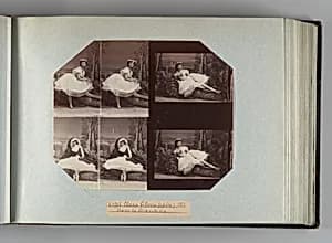 Clara Pilvois dans le Diavolina by André-Adolphe-Eugène Disdéri
