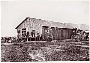 [Commissary Department, City Point, Virginia] by Andrew Joseph Russell|Mathew B. Brady