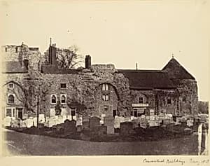 Conventual Buildings, Bury by Alfred Capel Cure