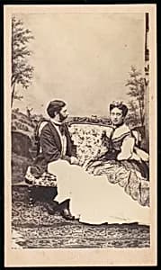 [Couple on a Settee] by Unknown