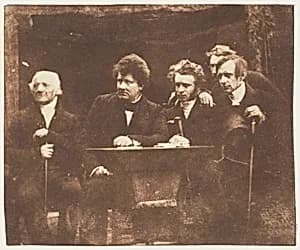 Cunningham, Beff, John Hamilton, Guthrie by David Octavius Hill|Robert Adamson|Hill and Adamson