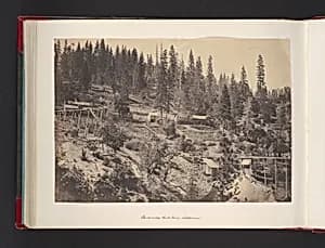 Dardanelles Gold Mine California by John Thomson