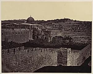 [Dome of the Rock, Jerusalem] by Felice Beato|James Robertson