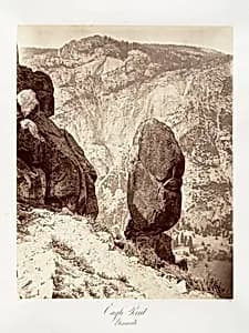 Eagle Point, Yosemite by Carleton E. Watkins
