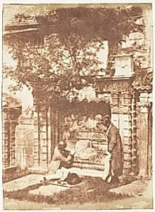 Edinburgh. Greyfriars' Churchyard by David Octavius Hill|Robert Adamson|Hill and Adamson
