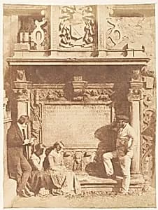 Edinburgh. Greyfriars' Churchyard by David Octavius Hill|Robert Adamson|Hill and Adamson