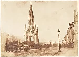 Edinburgh. The Scott Monument by David Octavius Hill|Robert Adamson|Hill and Adamson