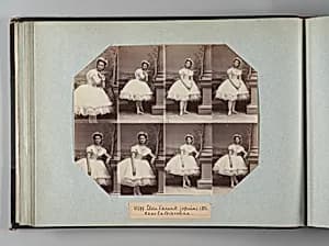Elise Parent dans la Diavolina by André-Adolphe-Eugène Disdéri