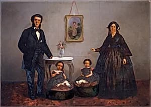 [Family Portrait] by W. L. Germon|W. Penny