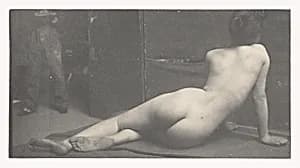 [Female Nude from the Back] by Thomas Eakins