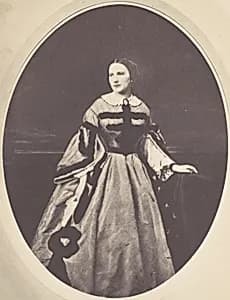 [Female Portrait, Standing, Looking Left] by Franz Antoine