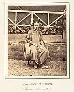 Femme Annamite, Saïgon, Cochinchine by Emile Gsell