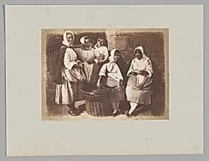 Fisherwomen, Newhaven by Robert Adamson|David Octavius Hill|Hill and Adamson