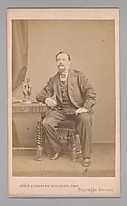 [George Augustus Sala] by John and Charles Watkins