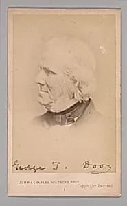 [George Thomas Doo] by John and Charles Watkins