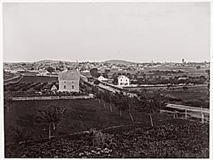 [Gettysburg, Pennsylvania from the West] by Mathew B. Brady|Timothy H. O'Sullivan