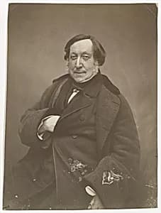 Gioacchino Rossini by Nadar