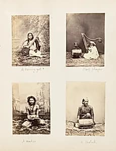 [Girl with a Sitar] by Unknown