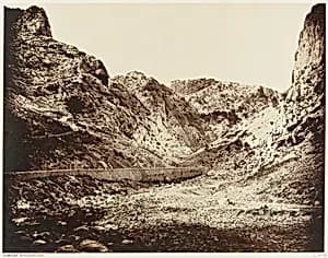 Gorges d'Ollioules by Edouard Baldus