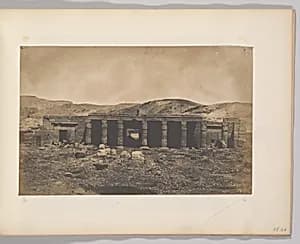 Gournah. Palais de Ménephta 1er by Maxime Du Camp