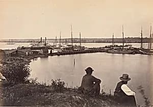 Government Coal Wharf, Alexandria, Virginia by Andrew Joseph Russell