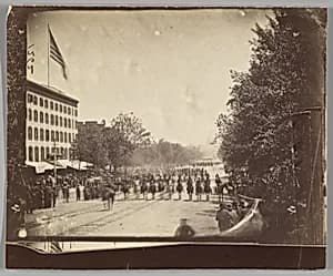 [Grand Army Review, Washington, D.C.] by Alexander Gardner