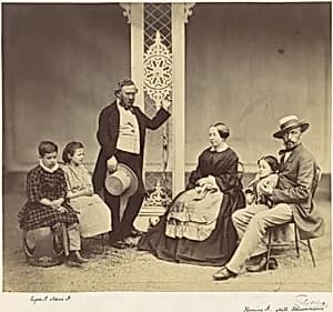 [Group Portrait of Six People] by Franz Antoine