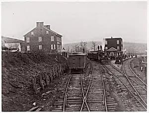 Hanover Junction, Pennsylvania by Mathew B. Brady|Unknown