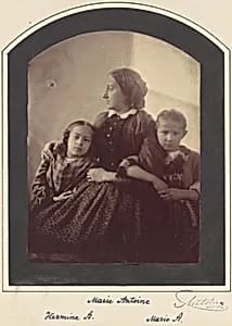 Hermine, Marie and Marie Antoine. by Franz Antoine