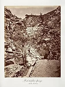 Hot Sulphur Springs, Santa Barbara by Carleton E. Watkins