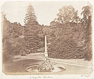 In the Garden. Blenheim