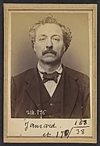 Jamard. Alphonse, Ernest. 51 ans, né à Paris. Distillateur. Anarchiste. 28/2/94. by Alphonse Bertillon