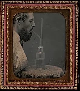 James Hyatt Inhaling Chlorine Gas by Peter Welling