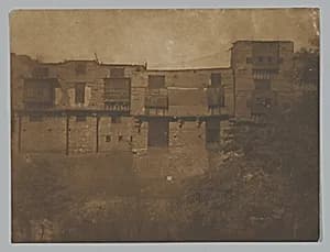 Jardin de l'hotel du Nil by Maxime Du Camp