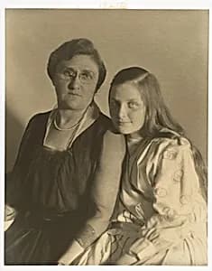 Jeanne and Regena by Morton Schamberg