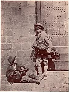 Joueurs de vielle by Louis-Désiré Blanquart-Évrard|Imprimerie photographique de Blanquart-Évrard, à Lille