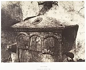 Jérusalem, Fontaine du Couvent grec by Auguste Salzmann|Imprimerie photographique de Blanquart-Évrard, à Lille