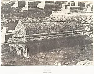 Jérusalem, Tombeau arabe by Auguste Salzmann|Imprimerie photographique de Blanquart-Évrard, à Lille
