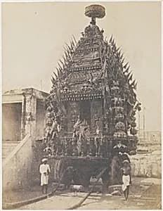 Juggernaut Car, Madras by Frederick Fiebig