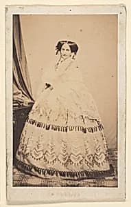 [La Comtesse in Lace Shawl] by Alphonse (Jean-Baptiste) Bernoud